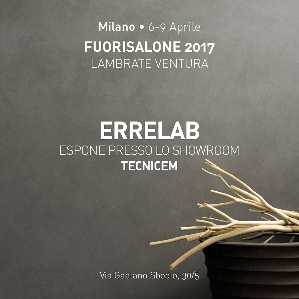 FUORISALONE_Milano_6_9_Aprile_ErreLab_presso_TECNICEM